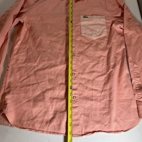 Lacoste Live Mens Oxford Shirt Size 40 - Picture 7 of 11